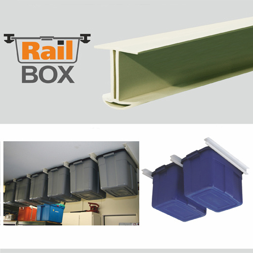 Контейнер, ящик / Набор для потолочного хранения вещей RailBox/Набор направляющих RailBox/ Направляющие #1
