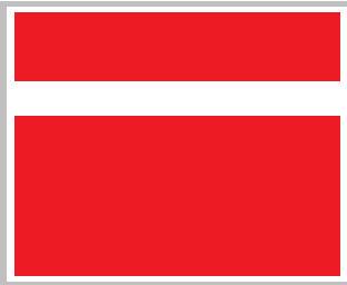 Двухслойный пластик для гравировки SHENGWAY красный (второй слой белый) 1,2мХ0,6м  #1