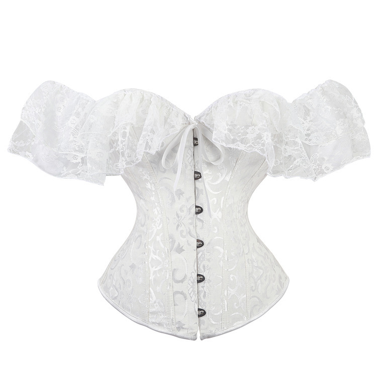 Кружевной корсет Dolce&Gabbana F72X4T-HLMQJ, белый цвет • Купить в интернет-магазине Kameron