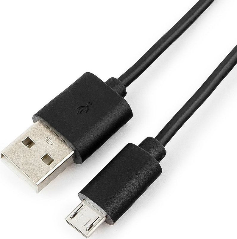 Кабель Micro-USB для смартфона Cablexpert USB 2.0 - AM/microBM 5P, черный, 1.8 м, медные проводники, #1