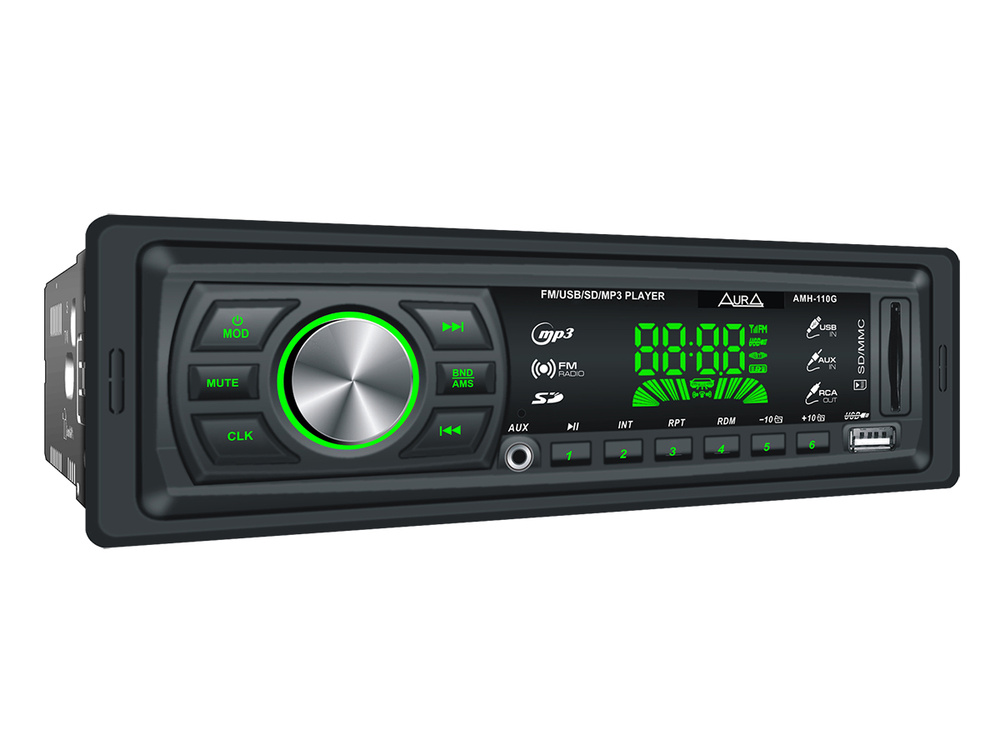 Автомобильная магнитола Aura AMH-110G1 DIN - купить в интернет-магазине ...