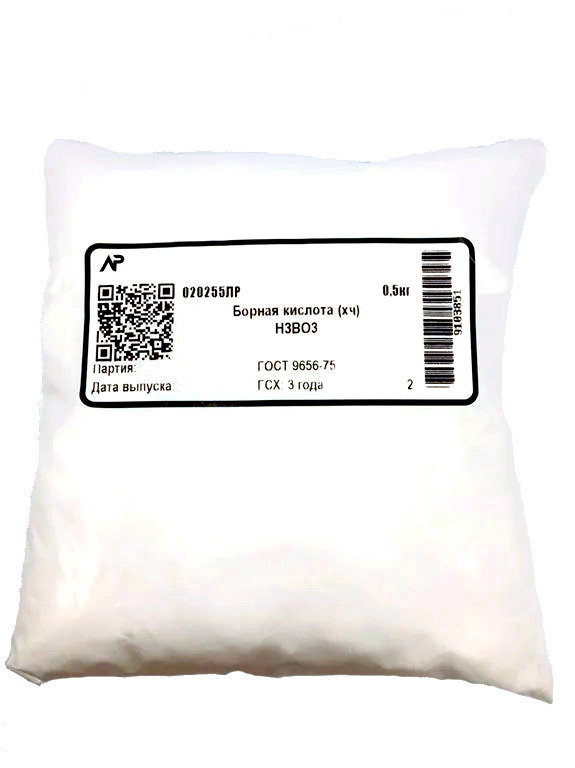 Борная кислота 500 гр. - водорастворимый порошок от насекомых - купить ...