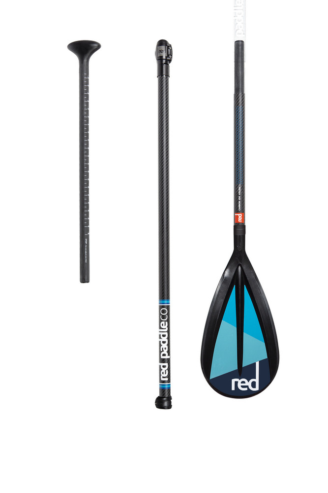 Весло для sup-доски Red Paddle 2021 CARBON 100% NYLON (3 piece) AntiTwist, разборное, карбоновое / Аксессуары #1