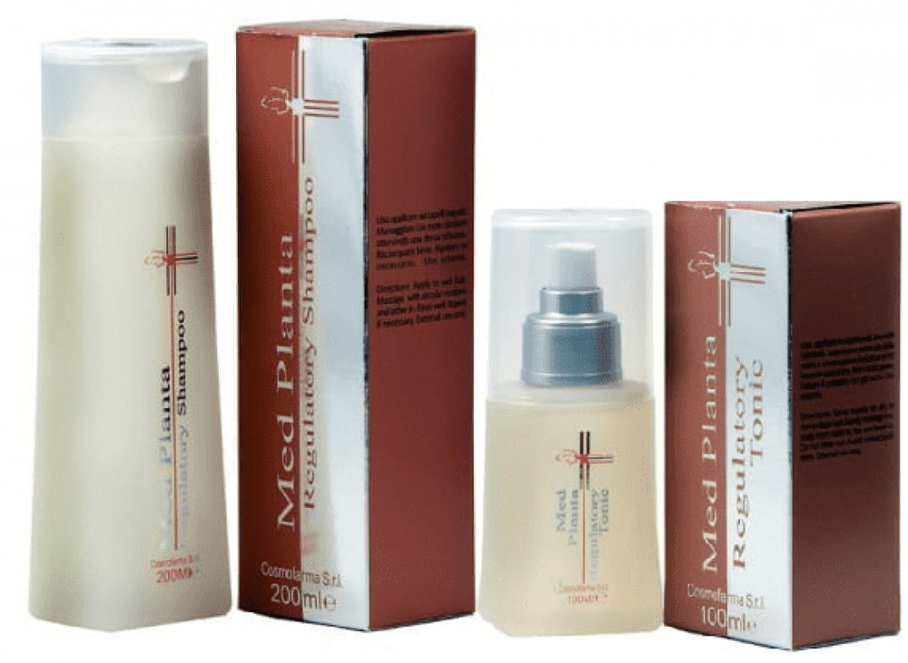 Med Planta ( Мед Планта) Шампунь + Тоник от перхоти, себорегулирующий