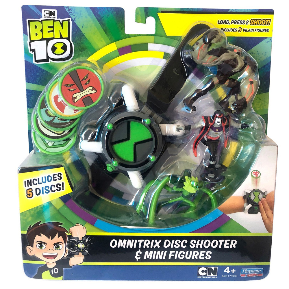 Набор Ben10 Часы Омнитрикс мини 3 фигурки 76936 - купить с доставкой по ...