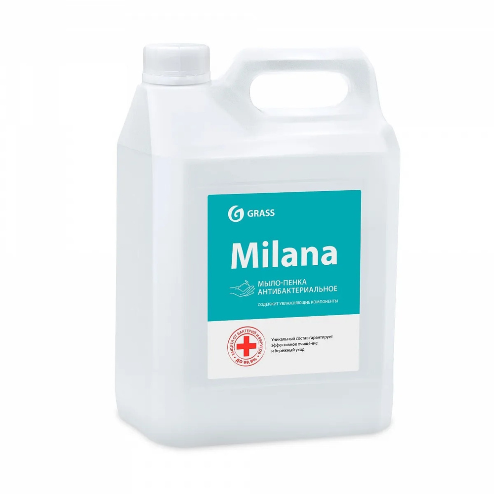  пенка антибактериальное Milana 5л / Жидкое мыло для пенного .