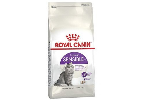 Royal Canin Sensible / Сухой корм Роял Канин Сенсибл для кошек с Чувствительным пищеварением 4 кг  #1