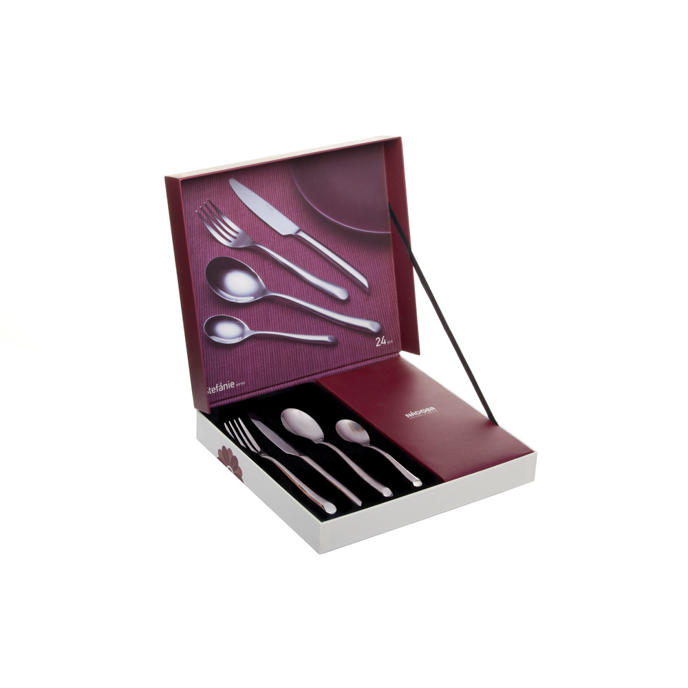 Набор 24 предмета на 6 персон Столовые приборы NADOBA ложки, вилки ...