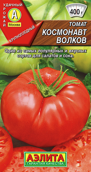 Томат Космонавт Волков крупноплодный до 600г для салатов и сока  #1