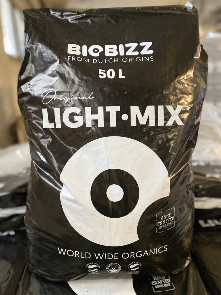 Субстрат BioBizz Light-Mix 50 л - купить по низкой цене в интернет-магазине  OZON (531616263)