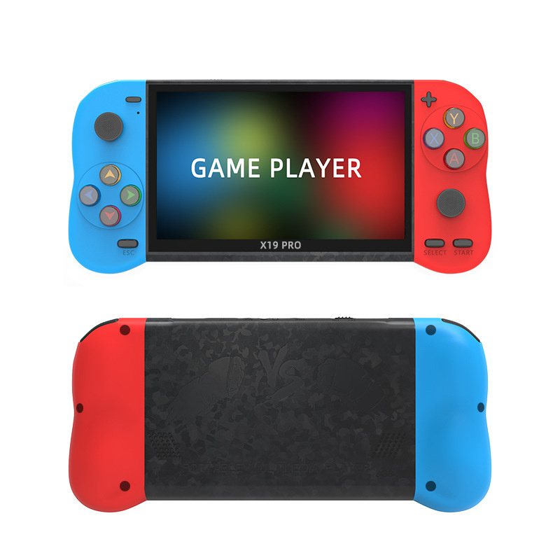 Портативная игровая консоль в стиле ретро X19Pro,Включая 5,1-дюймовый ...