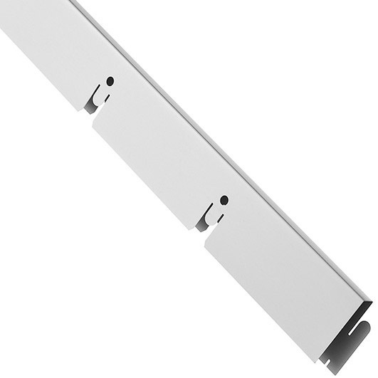 ГРИЛЬЯТО 50х50мм направляющая рейка (0,6м) белая / ГРИЛЬЯТО U-профиль ...