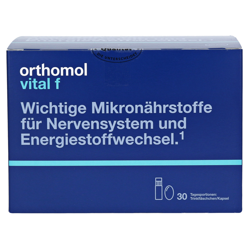 Orthomol Vital f liquid - Ортомол Витал Ф жидкий, бутылочка питьевая +  капсулы (на 30 дней) - купить с доставкой по выгодным ценам в  интернет-магазине OZON (572666210)