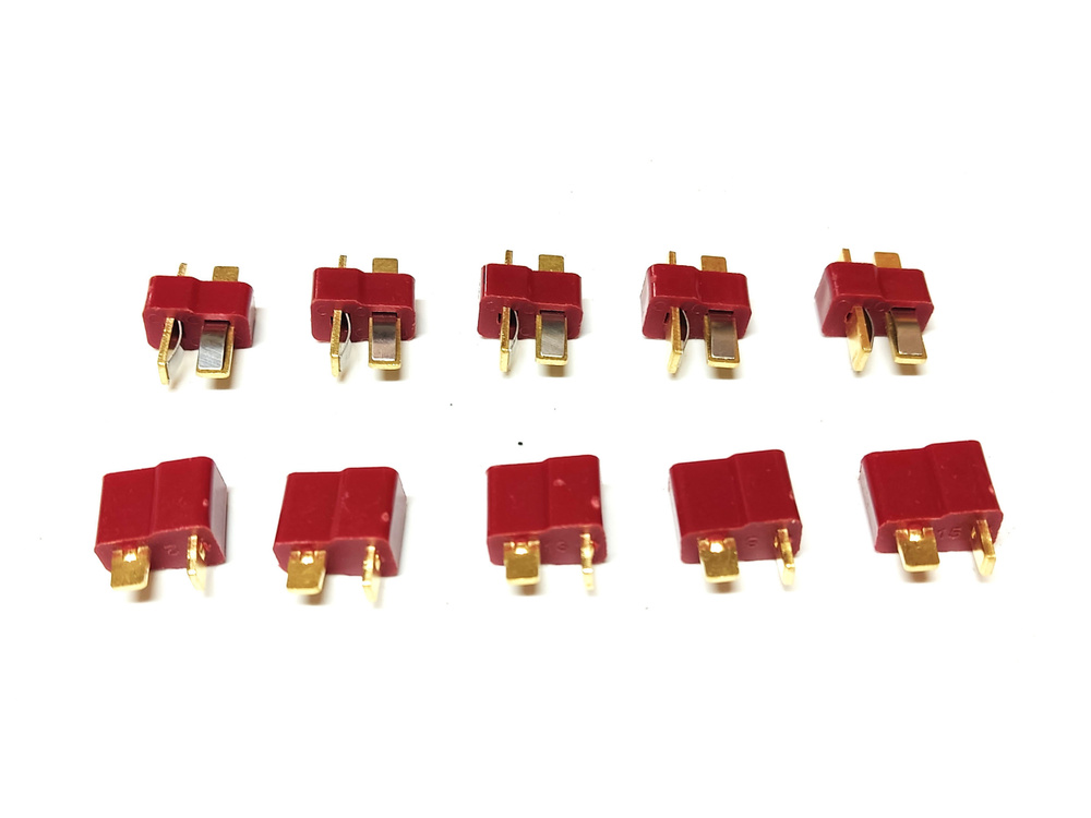 Разъем питания T-plug (папа + мама) 5 комплектов - купить с доставкой ...