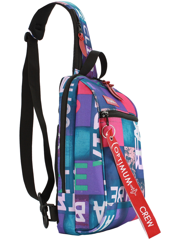 Рюкзак через плечо с одной лямкой сумка нагрудная рюкзак сумка на грудь ...