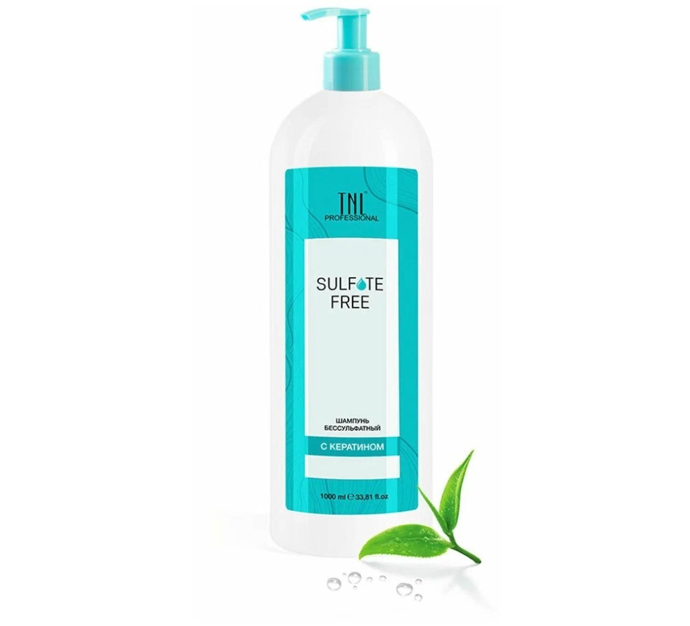 TNL Бессульфатный шампунь Sulfate Free с кератином, 1000 мл - купить с ...