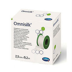 OMNISILK (9004192) фикс.пластырь из шелка 2,5см х 9,2м 1шт. #1