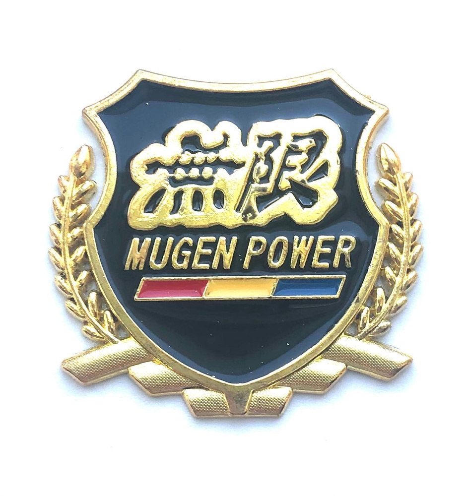 Элемент тюнинга, щит-тюнинг, надпись эмблема табличка наклейка "MUGEN ...