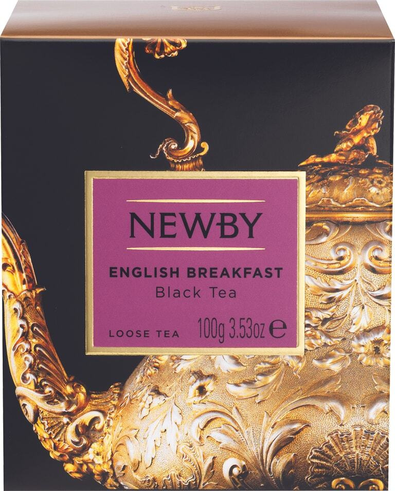 Чай черный Newby Английский завтрак 100г 1уп #1