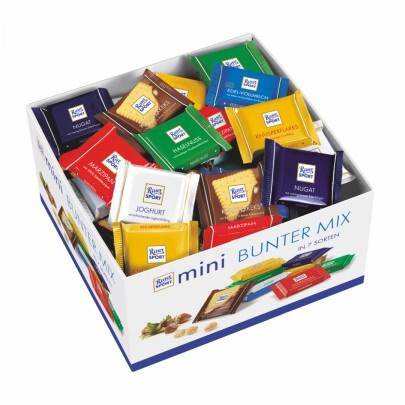 Ritter Sport шоколад Риттер Мини яркая коллекция, 84 шт по 16,6 г  #1