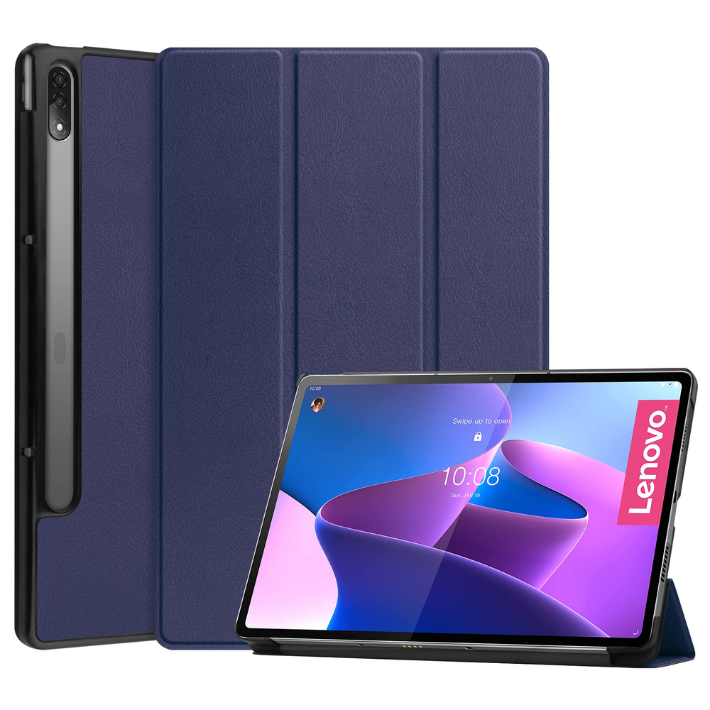 Чехол книжка подставка для планшета Lenovo Tab P12 Pro на непрозрачной ...