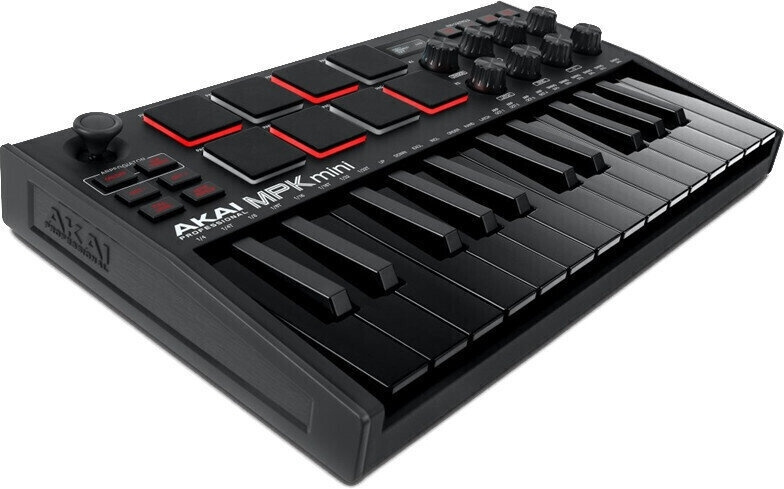 AKAI PRO MPK Mini MK3 Black MIDI-клавиатура, черная #1