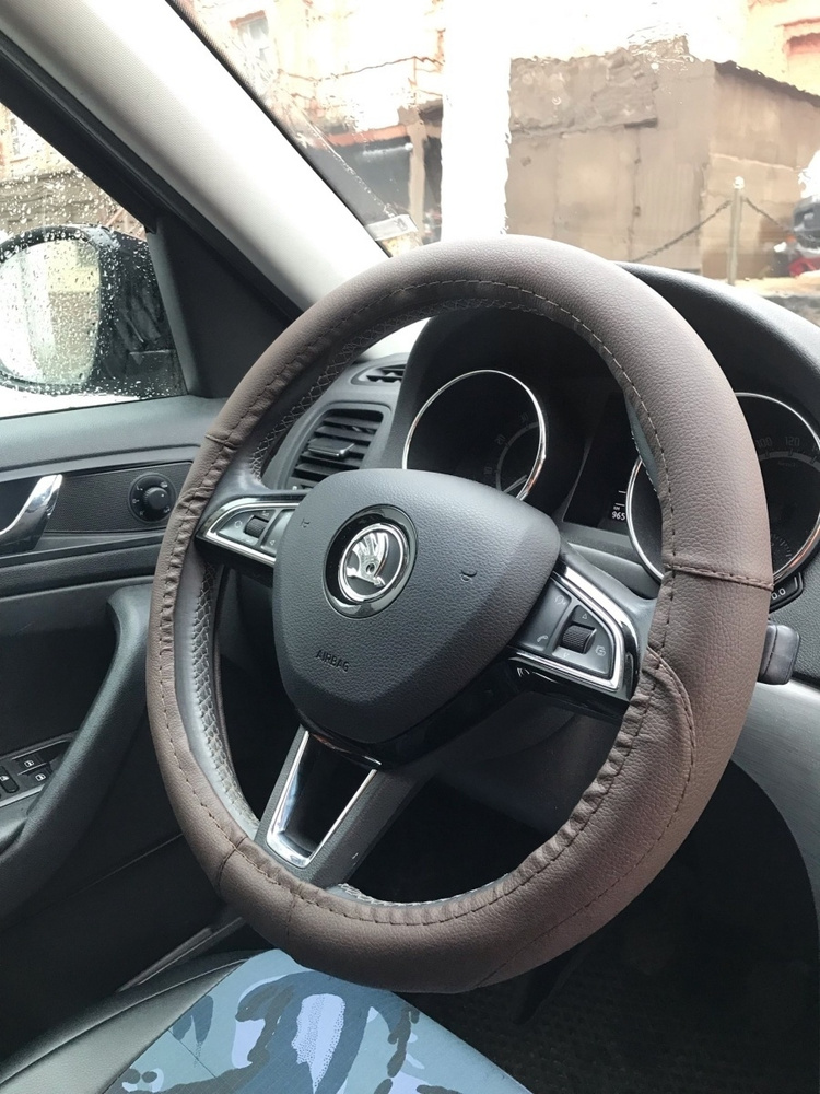 Оплетка на руль Опель Астра джи, Г (Opel Astra J), М(37-39см ...