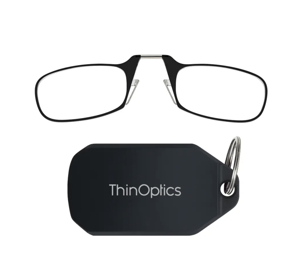 Супертонкие Очки Пенсне +2,5 для чтения ThinOptics БРЕЛОК