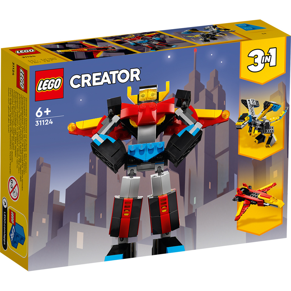 Конструктор LEGO Creator 3 в 1 "Супер робот", 31124 #1