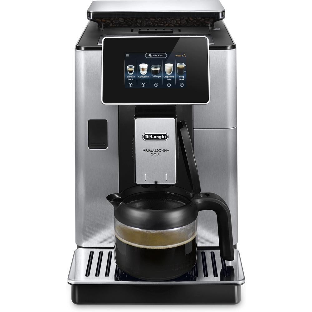 Автоматическая кофемашина DeLonghi ECAM 610.75, серебристый купить по ...