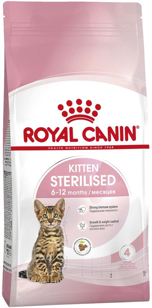 Sterilised kitten shop royal canin