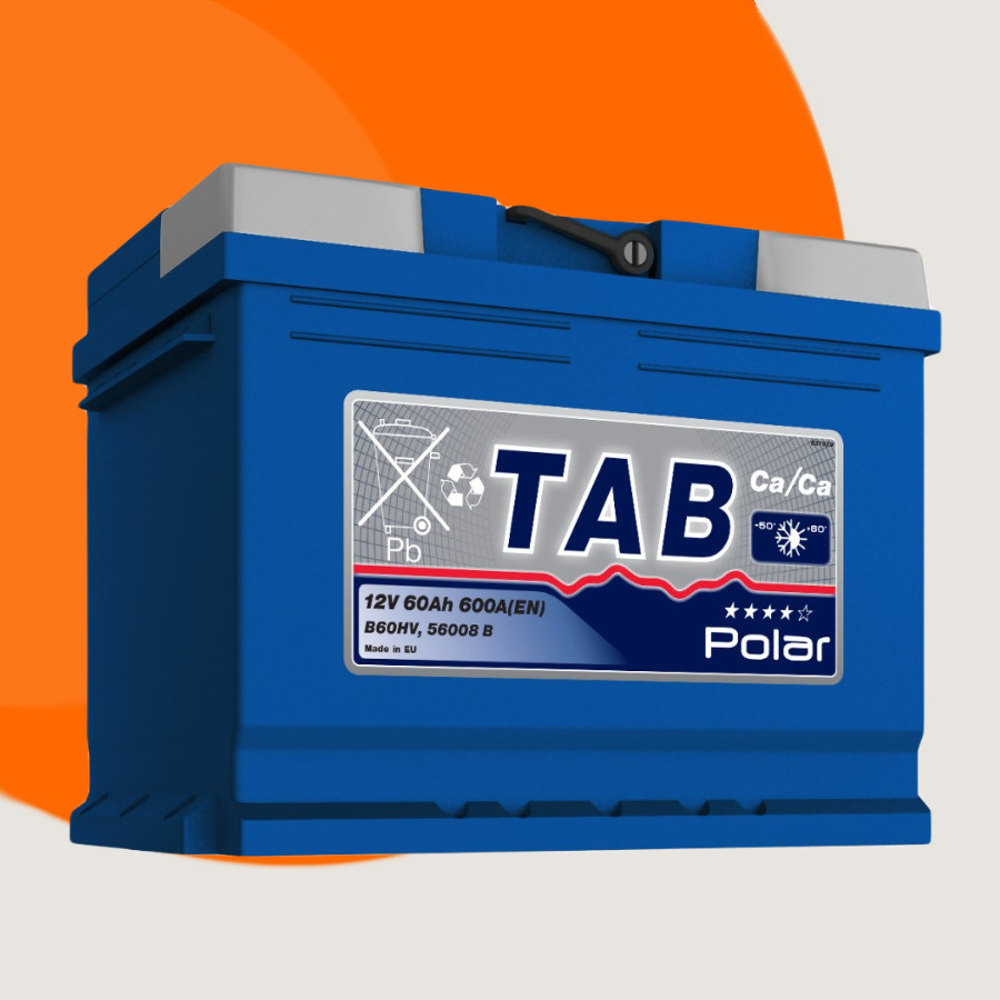 Аккумулятор автомобильный TAB Polar Blue B60H. купить по выгодной цене ...