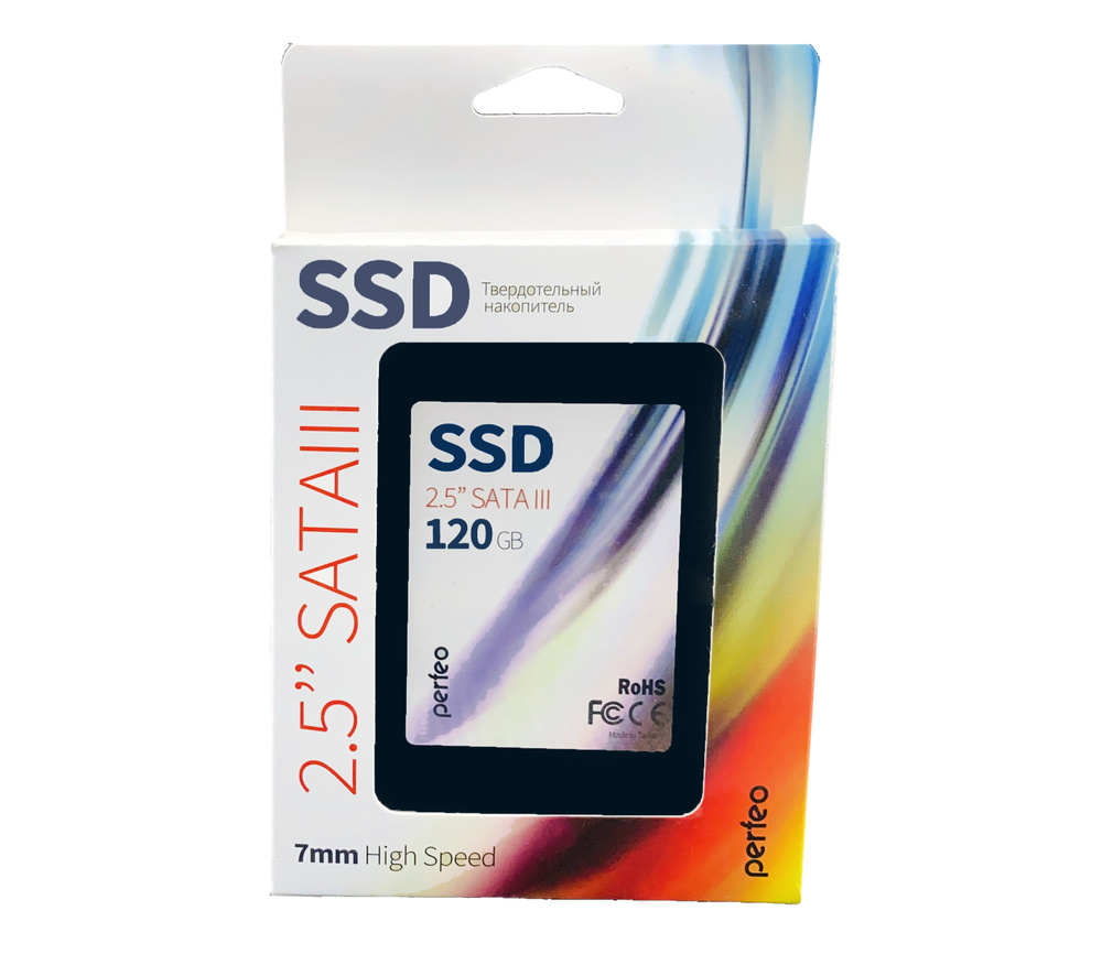 Perfeo 120 ГБ Внутренний SSD-диск Портативный SSD Perfeo 2.5" SATA-III 120GB (PFSSD120GTLC)  #1