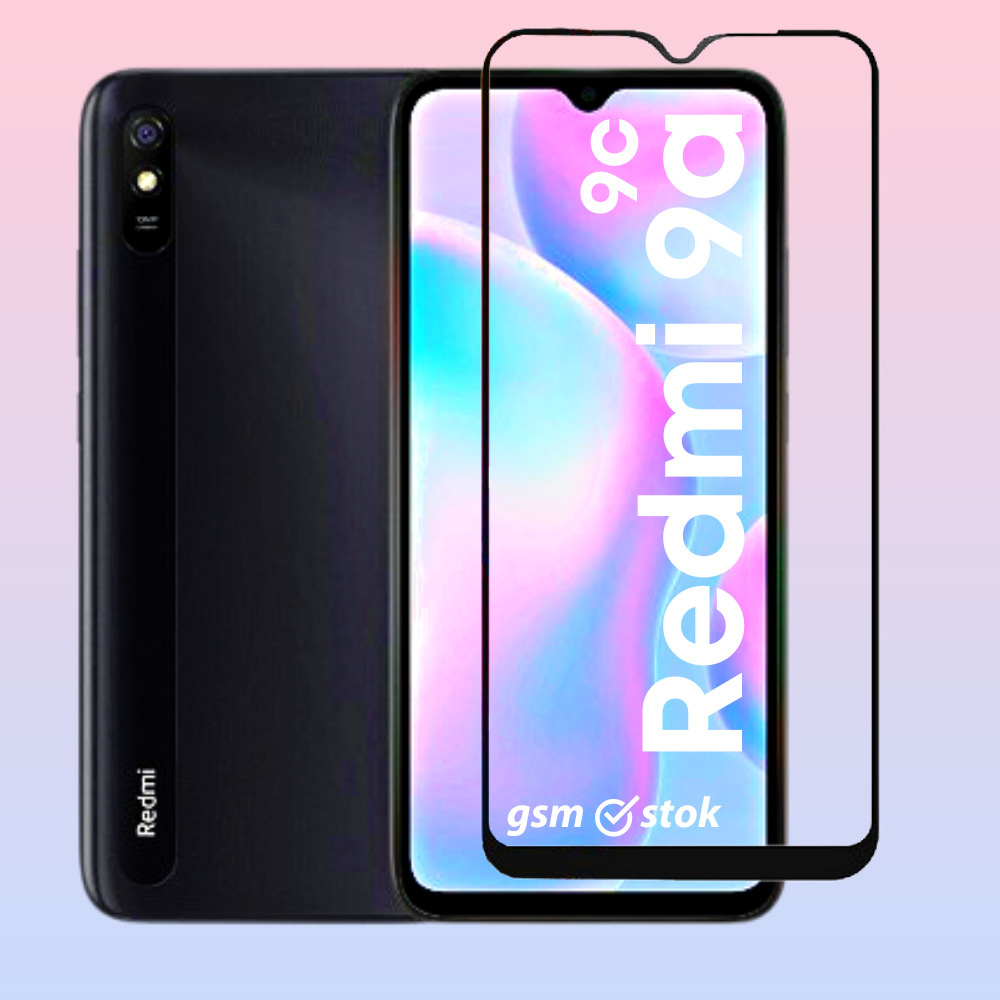 Защитное стекло на Xiaomi Redmi 9A / Redmi 9C / Ксиоми Редми 9А/ Ксиоми Редми  9С, 5D-10D полное покрытие - купить с доставкой по выгодным ценам в  интернет-магазине OZON (676500089)