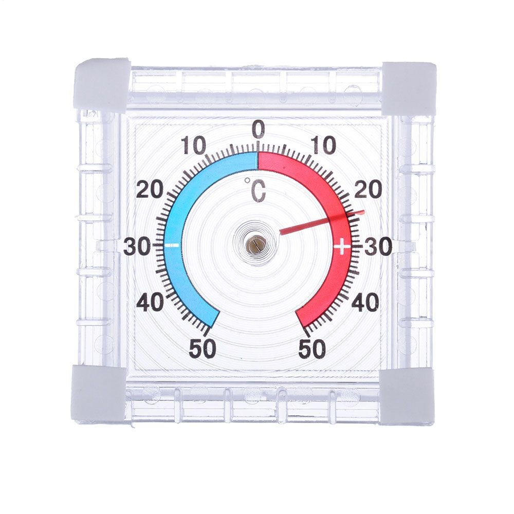 Термометр оконный биметаллический на липучках безртутный (-50 +50 .