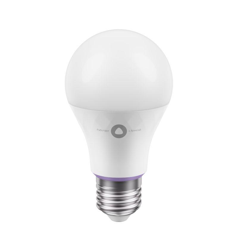 Светодиодная Умная лампочка Яндекс E27 Груша 806 Лм 6500 К - купить в ...