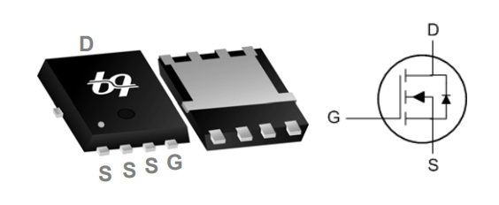 Запчасть для мобильного устройства AiTech Микросхема QM3024M3 N-Channel ...