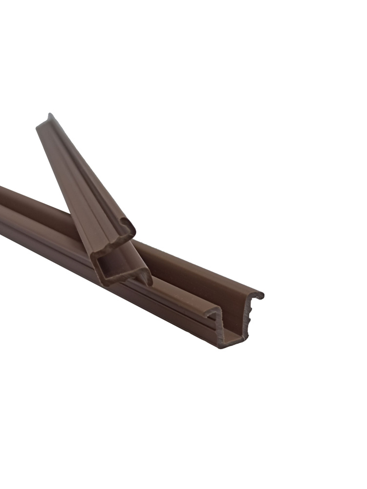 Профиль направляющий для шкафа-купе Ст147, L-1,70 метров ПВХ (комплект ...