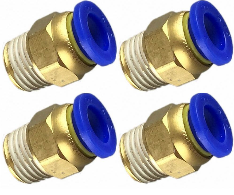 Фитинг быстросъемный, 10мм, резьба 1/2" (папа) 4 штуки купить на OZON ...