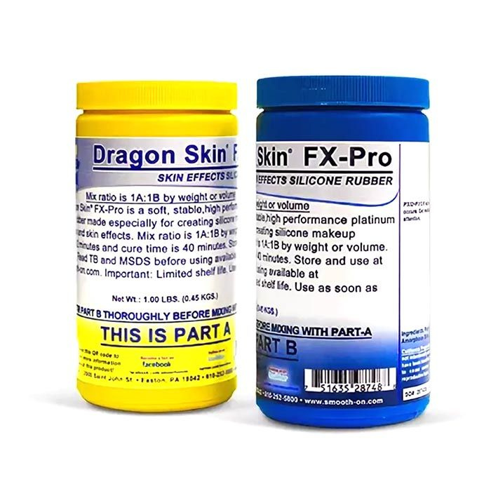 Smooth-on Dragon Skin FX-Pro Silicone Rubber, Trial Size, 2 Lbs