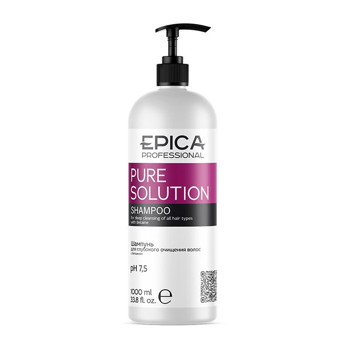 EPICA Professional Pure Solution Шампунь для глубокого очищения волос с ...