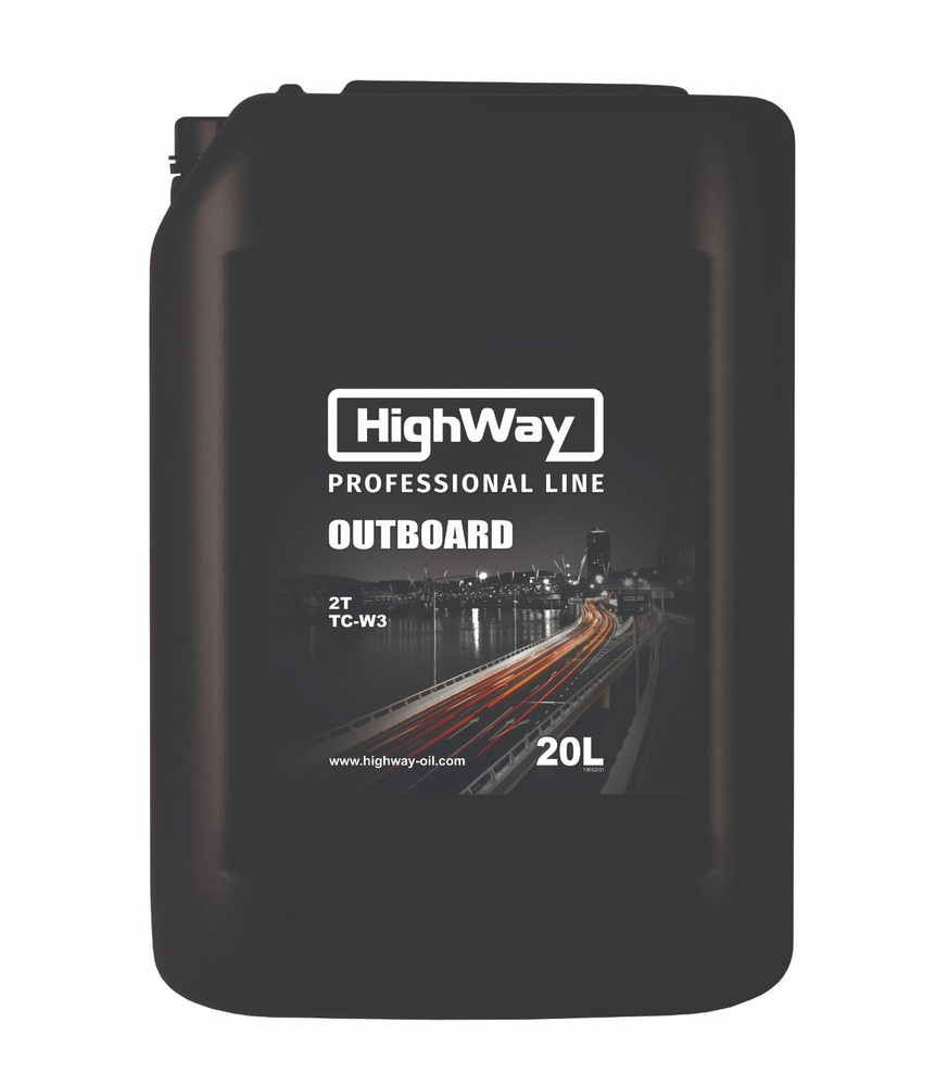 HighWay Outboard 2T Не подлежит классификации по SAE Масло моторное, Минеральное, 20 л  #1