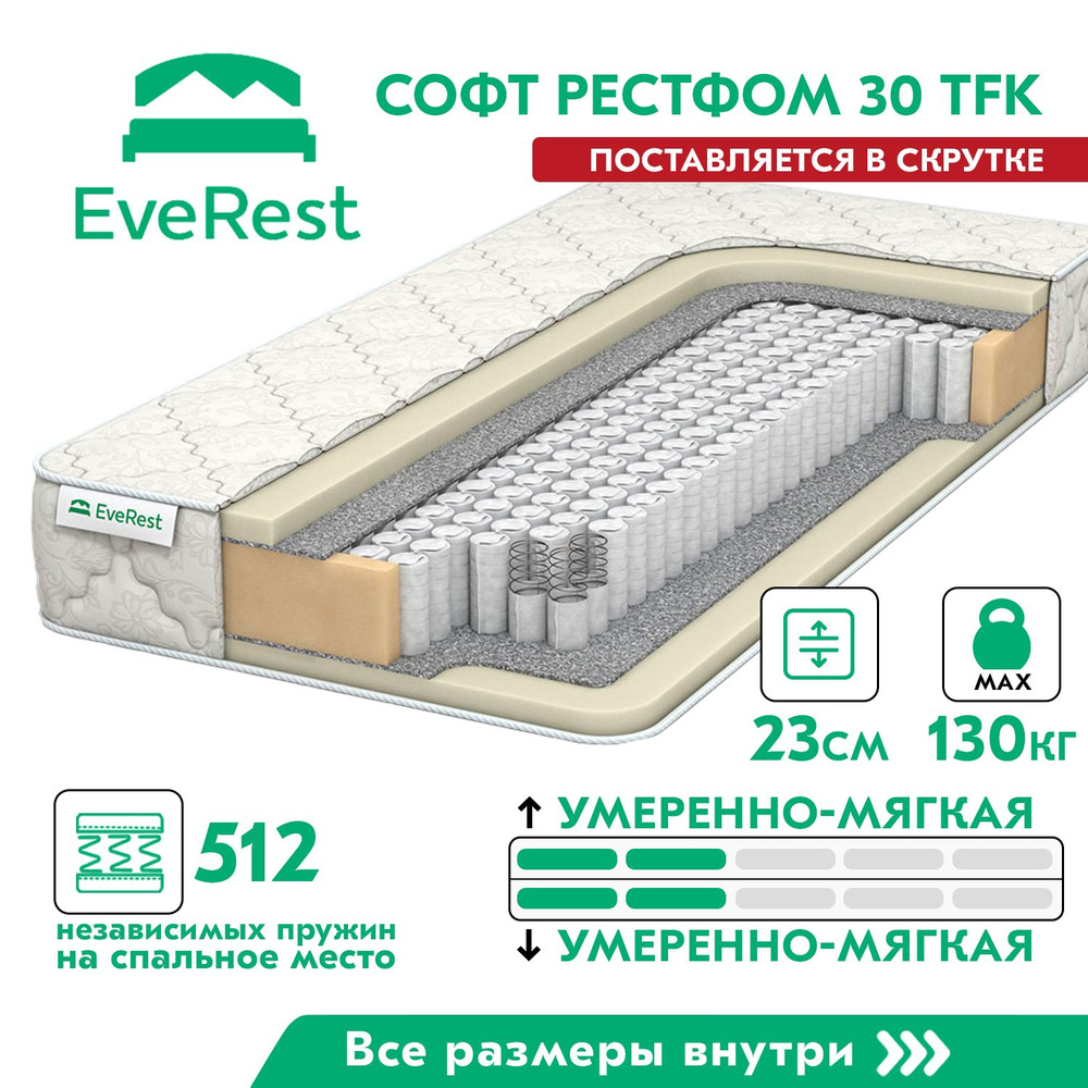 Матрас everest рестфом 30 tfk