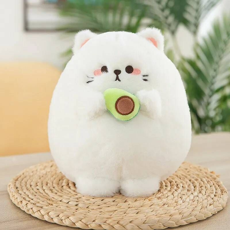 кот с авокадо