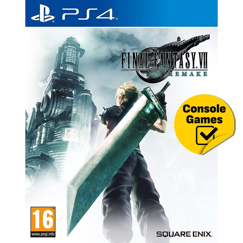 Игра Final Fantasy VII Remake (английская версия) (PlayStation 4,  Английская версия) купить по низкой цене с доставкой в интернет-магазине  OZON (1237689799)