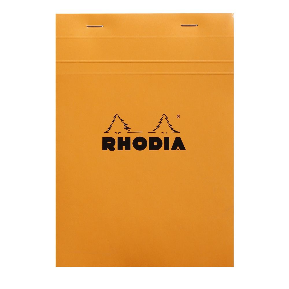 Блокнот Rhodia Basics №16, A5, клетка, 80 г, Оранжевый #1