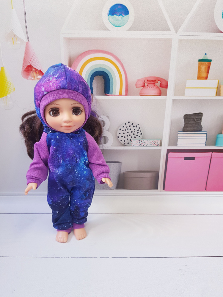 Одежда на куклу 26 - 28 сантиметров. Комбинезон на куклу Ася фабрики ...