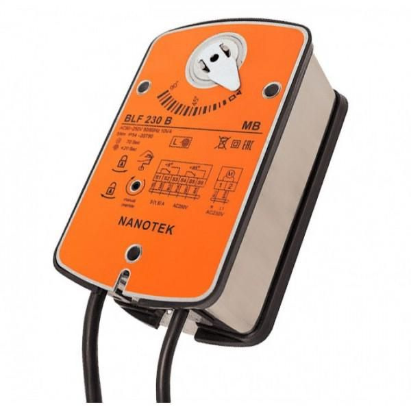 Электропривод Nanotek BLF 230 B (5Нм) / Привод для противопожарного ...