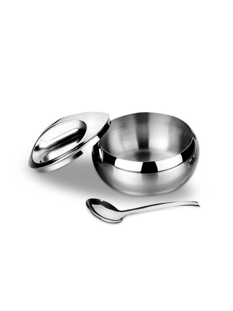 Сахарница из нержавеющей стали с ложкой Maestro MR-1690 - купить с ...