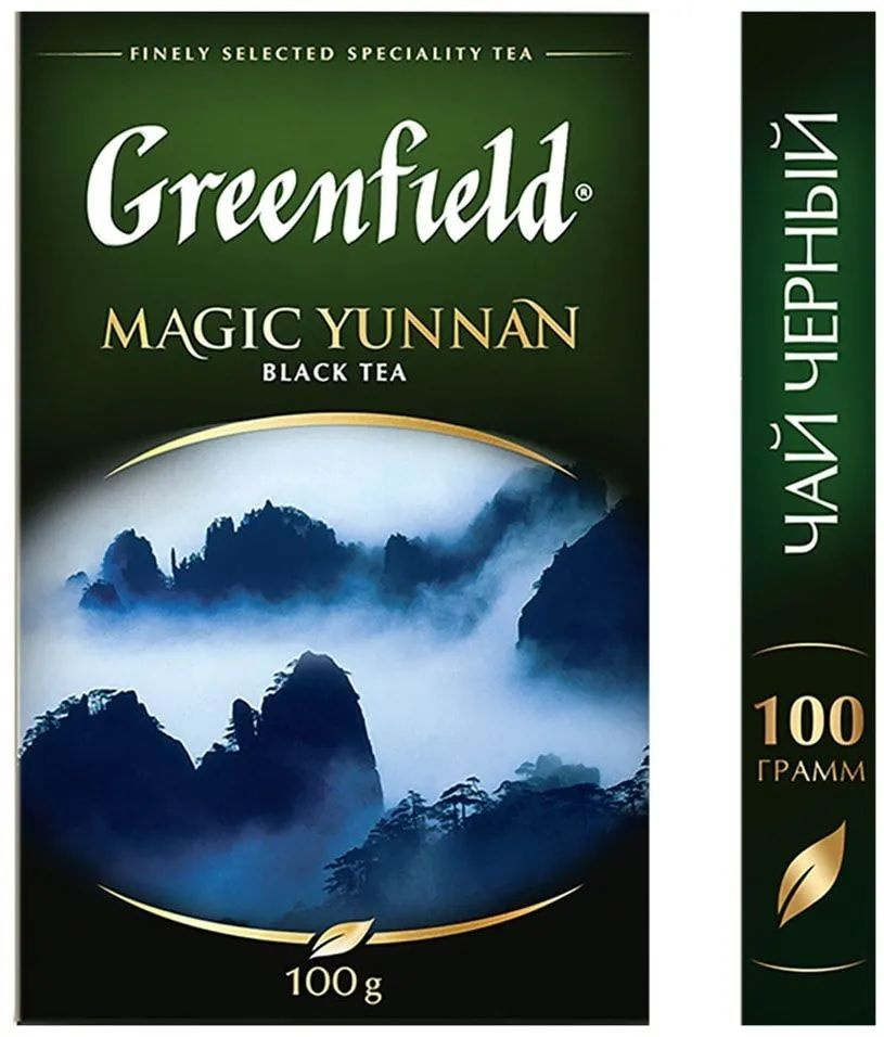 Чай черный листовой Greenfield Magic Yunnan (Меджик Юньнань), 100г #1